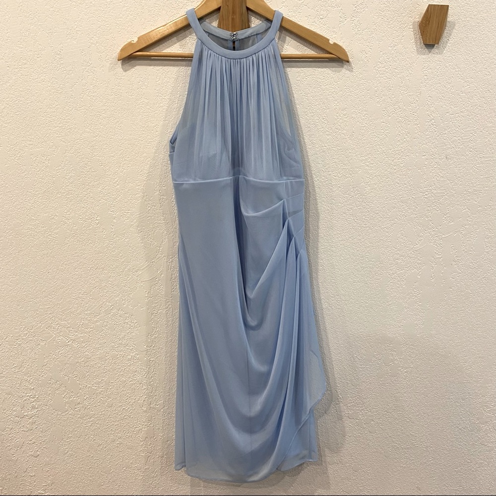 David’s Bridal Halter Bridesmaid Dress SZ 6